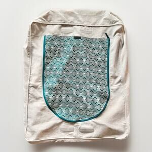 Lovesac Sactional STANDARD SEAT Cover Sky Gray Corded Velvet *IMPERFECTIONS*